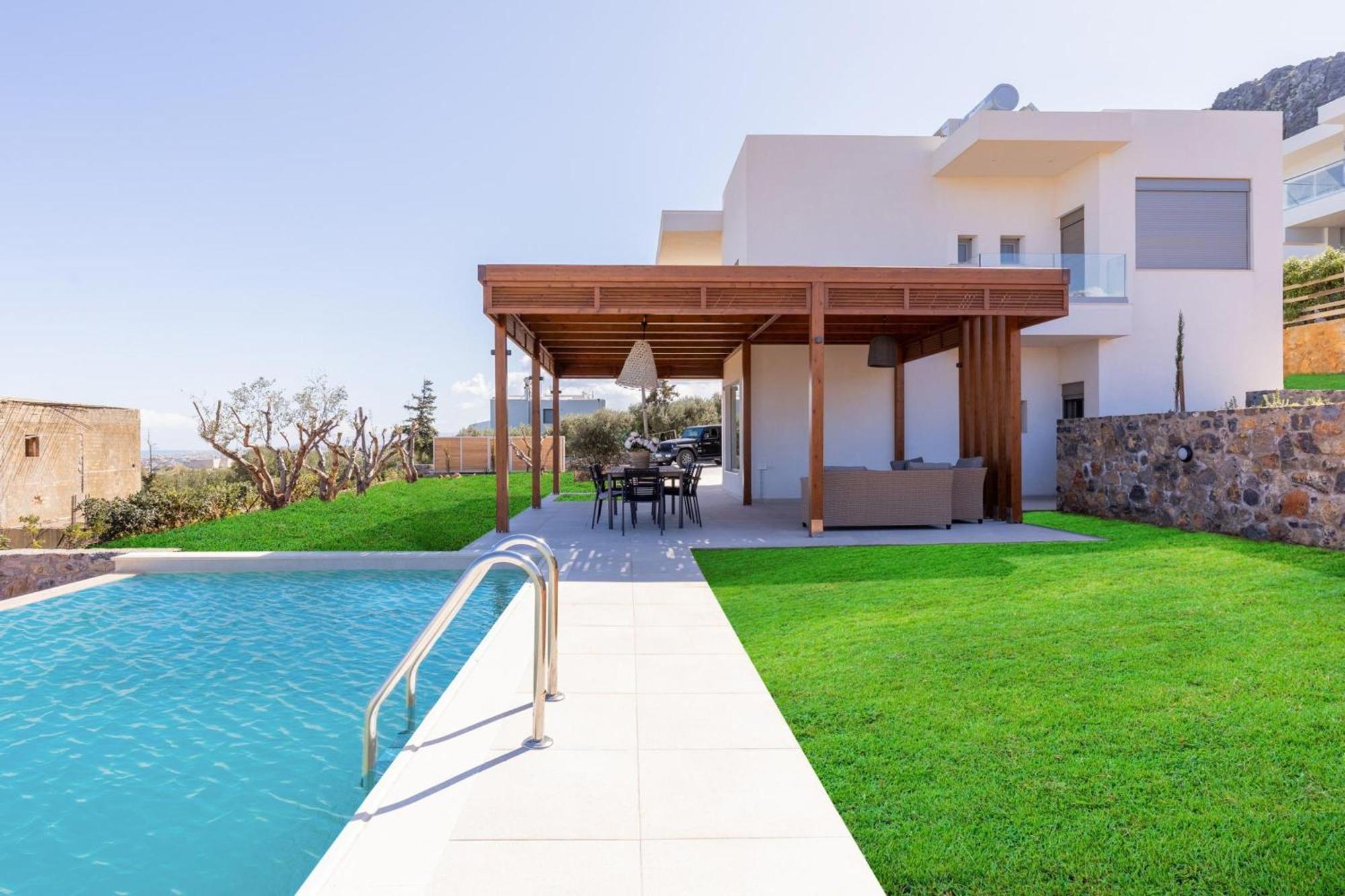 Luxury Villa U Kokkini Hani Екстериор снимка