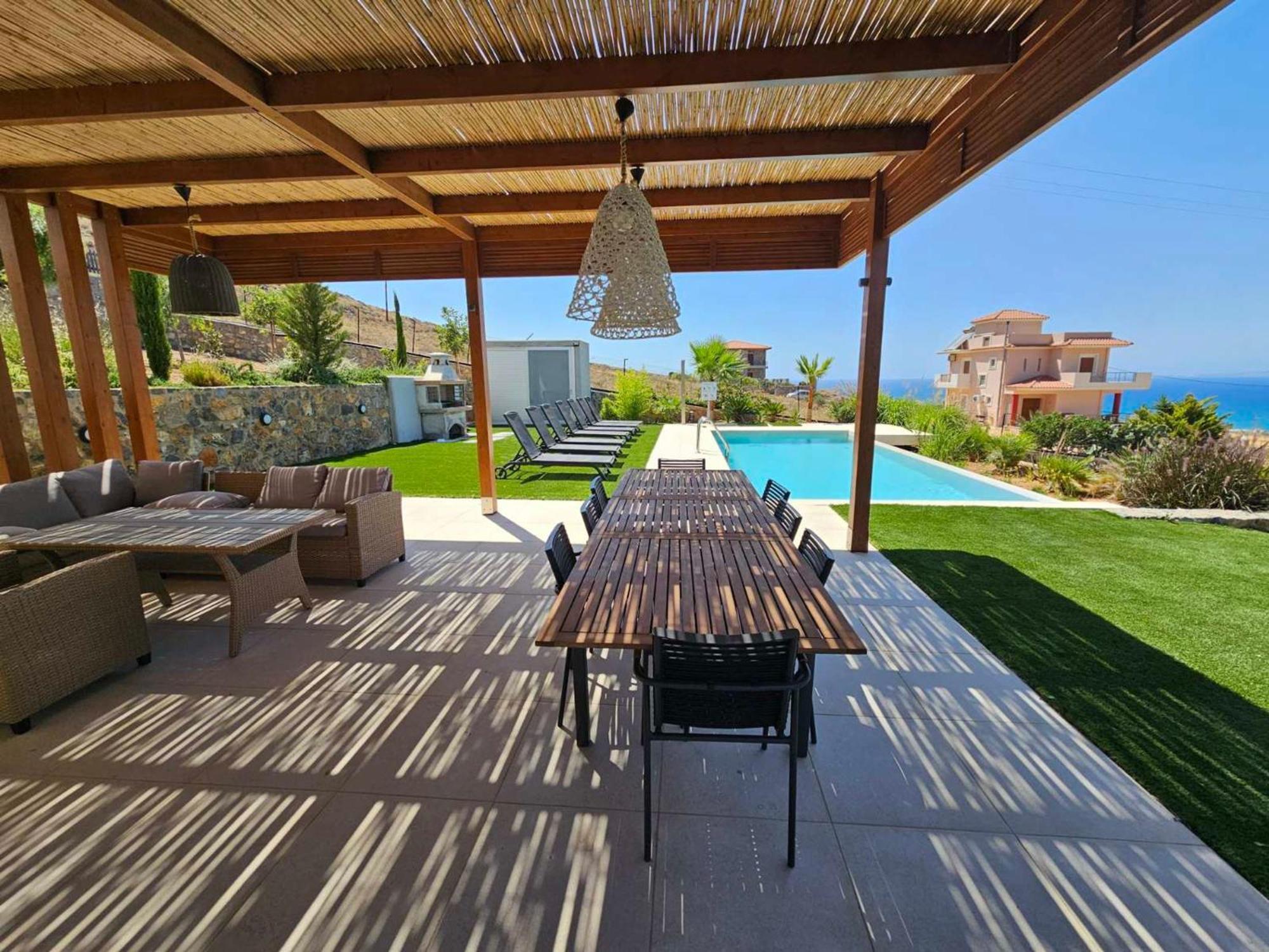 Luxury Villa U Kokkini Hani Екстериор снимка